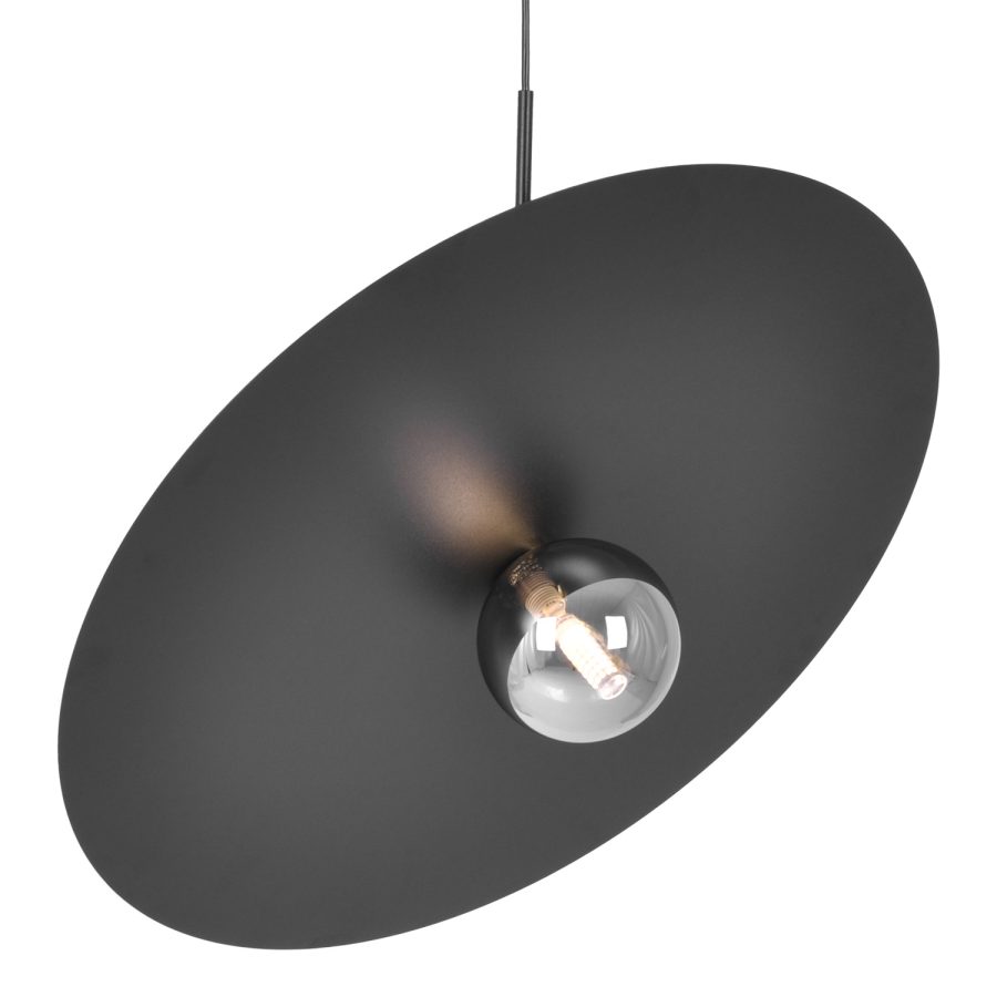 Suspensie de interior K-5383 - FERMI, Kaja Lighting, Negru/Grafit