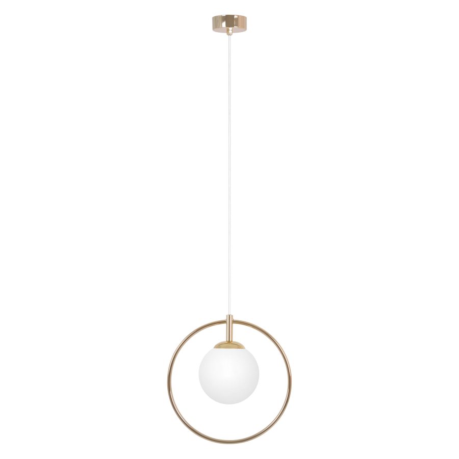 Suspensie de interior K-5390 - RITUS, Kaja Lighting, Auriu/Alb