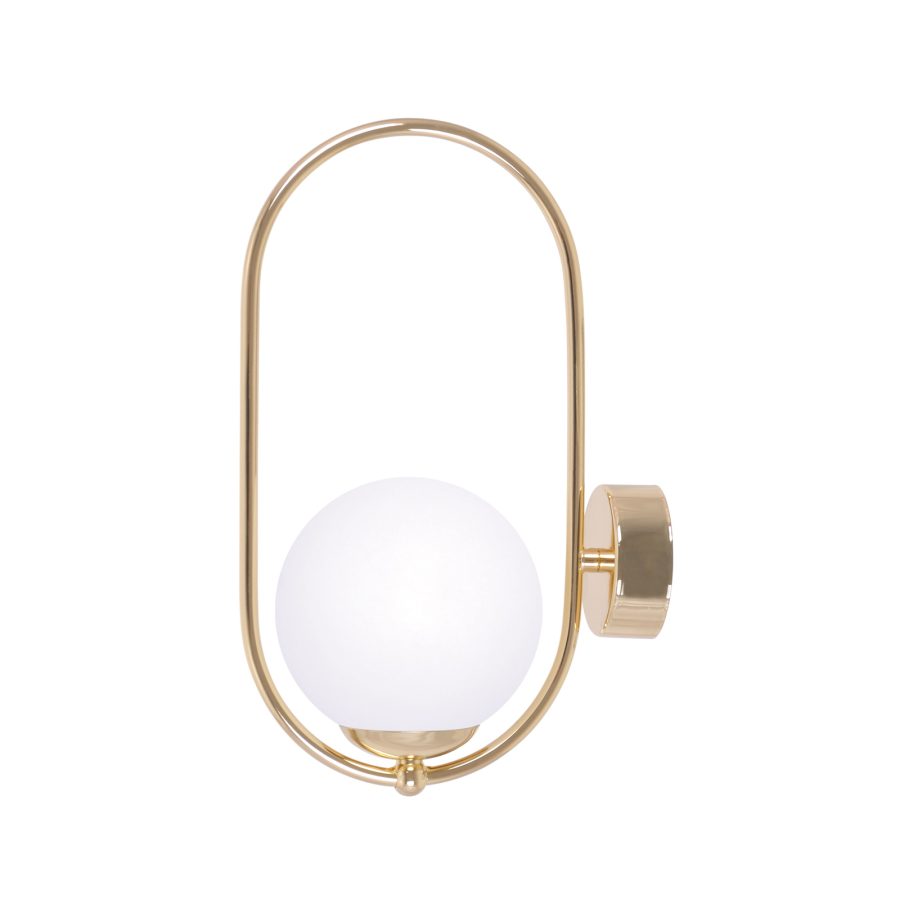 Aplică de interior K-5393 - RITUS, Kaja Lighting, Auriu/Alb