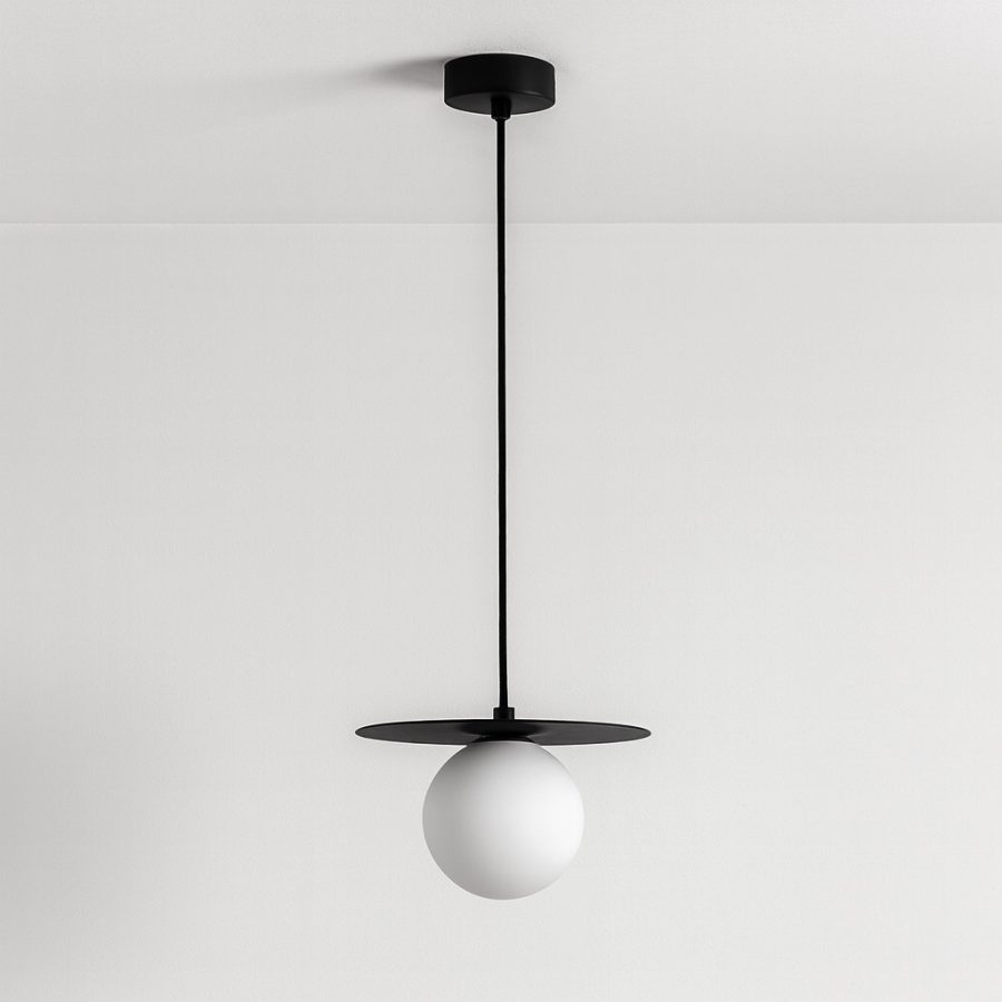Suspensie de interior K-5435 - ROBIN, Kaja Lighting, Negru/Alb