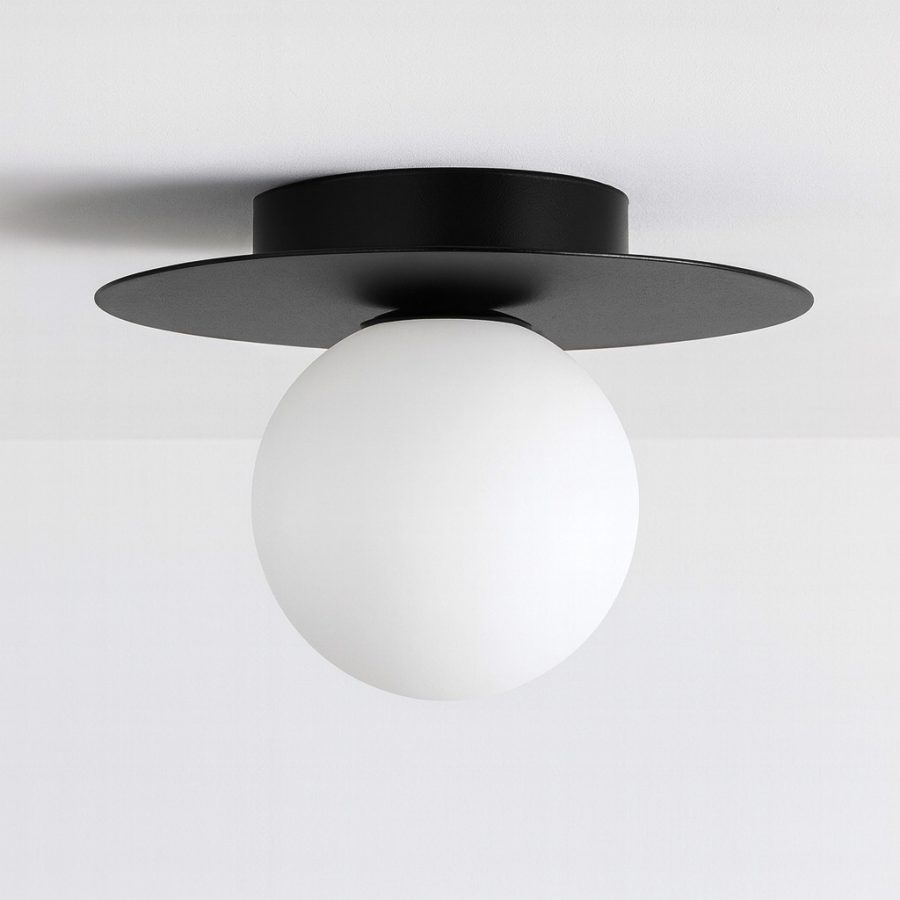 Lustră de interior K-5437 - ROBIN, Kaja Lighting, Negru/Alb