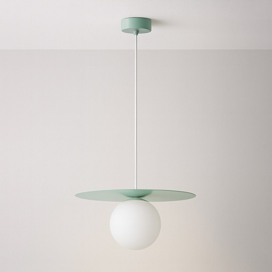 Suspensie de interior K-5451 - ROBIN, Kaja Lighting, Mentă/Alb