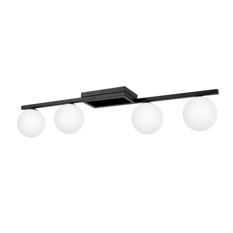 Lustră de interior K-5460 - KORFU, Kaja Lighting, Negru/Alb