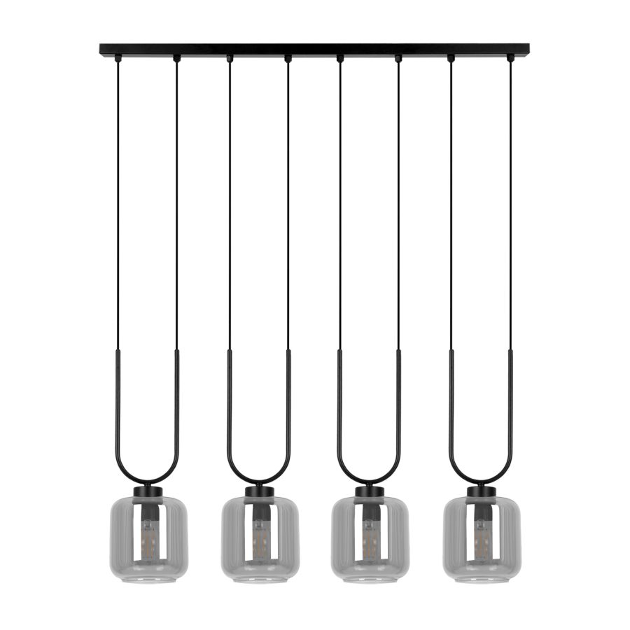 Suspensie de interior K-5587 - BONO, Kaja Lighting, Negru/Grafit