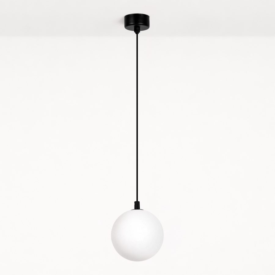 Suspensie de interior K-5550 - ASPEN, Kaja Lighting, Negru/Alb