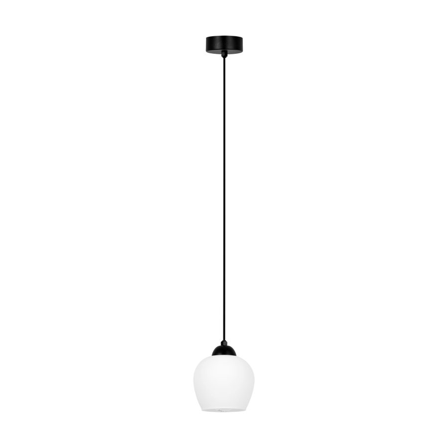 Suspensie de interior K-5600 - ABRO, Kaja Lighting, Negru/Alb
