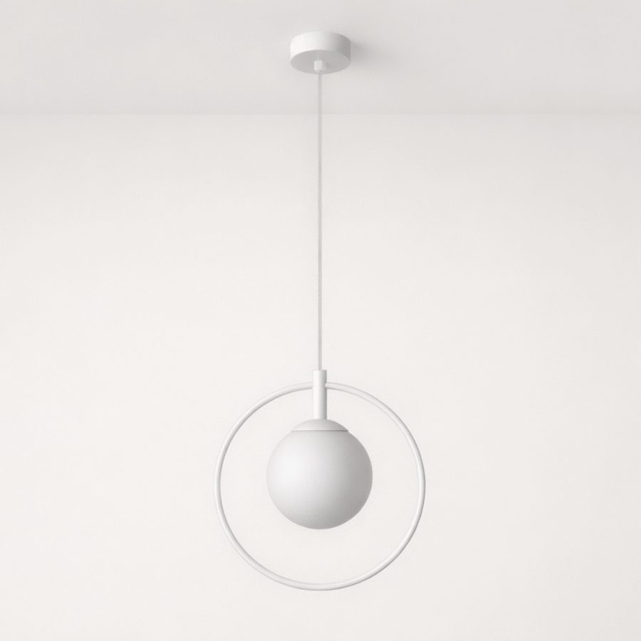 Suspensie de interior K-5473 - MALTA, Kaja Lighting, Alb/Auriu