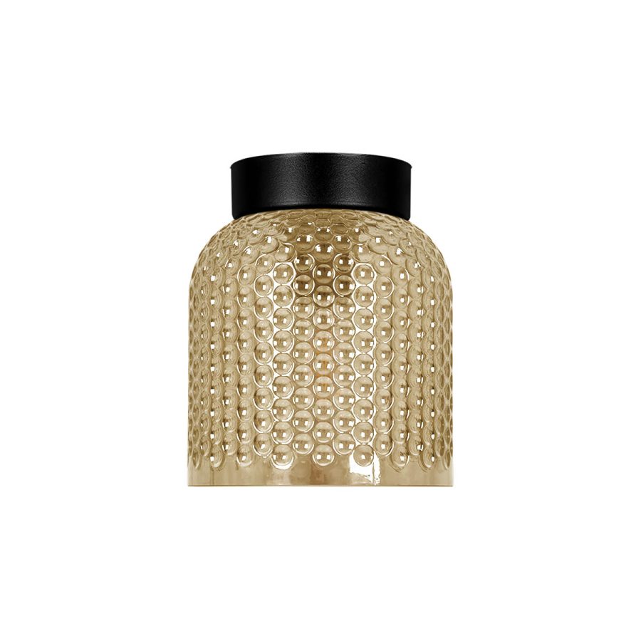 Lustră de interior K-5622 - CAPRI, Kaja Lighting, Chihlimbar/Negru