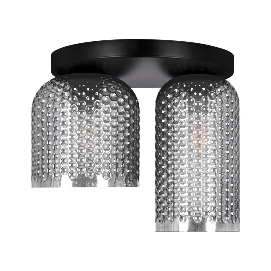 Lustră de interior K-5634 - INGA, Kaja Lighting, Grafit/Negru