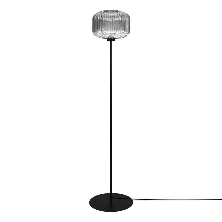 Lampadar de interior K-5665 - CAMPO, Kaja Lighting, Grafit/Negru