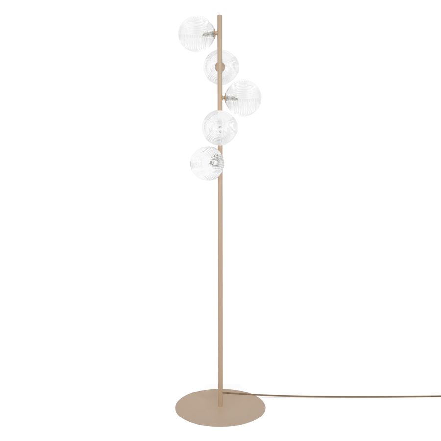 Lampadar de interior K-5702 - TESORO, Kaja Lighting, Transparent/Bej