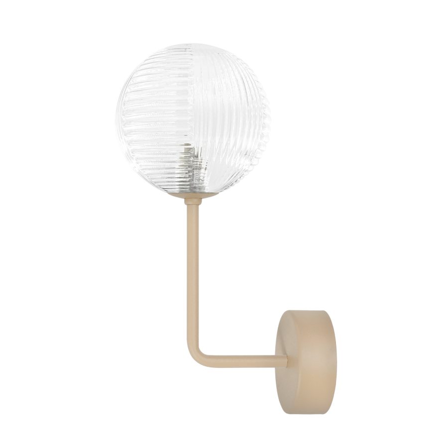 Aplică de interior K-5712 - CASOLI, Kaja Lighting, Transparent/Bej