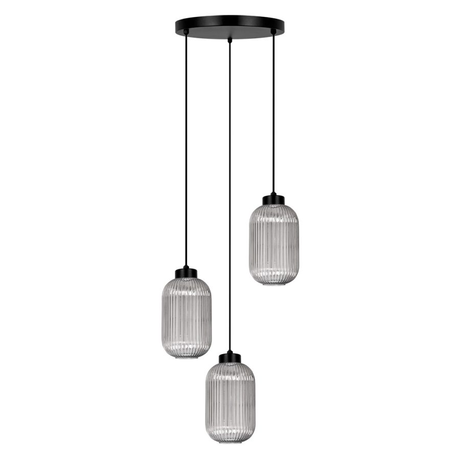 Suspensie de interior K-5755 - SILVA, Kaja Lighting, Grafit/Negru