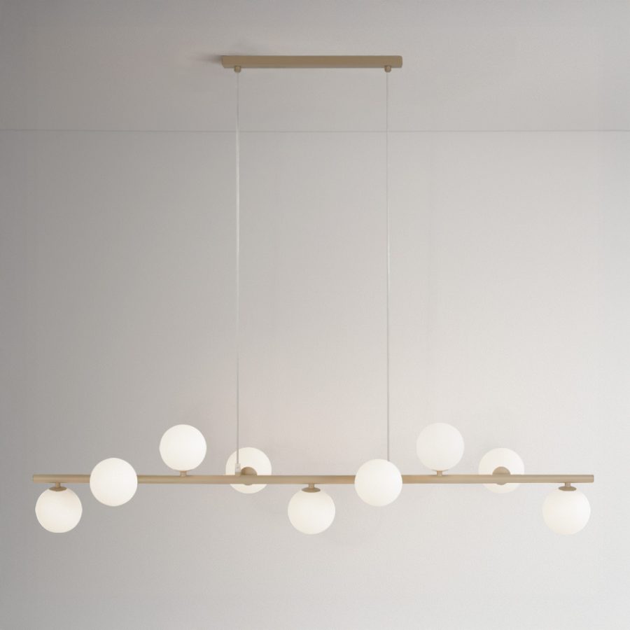 Suspensie de interior K-5843 - ARDI, Kaja Lighting, Bej/Opal