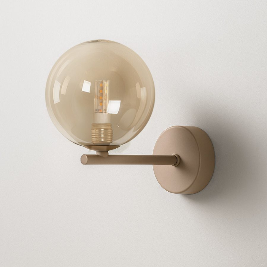 Aplică de interior K-5849 - LEMO, Kaja Lighting, Bej/Chihlimbar