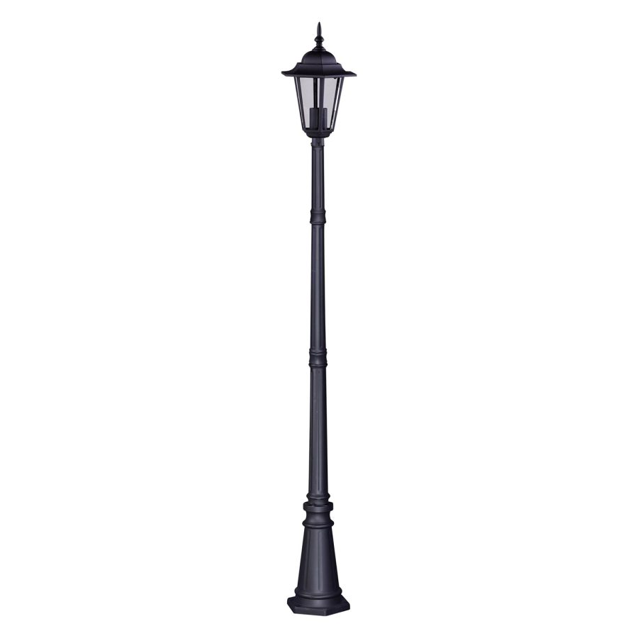Stâlp de exterior K-7064A/1 BLACK - STANDARD, Kaja Lighting, Negru