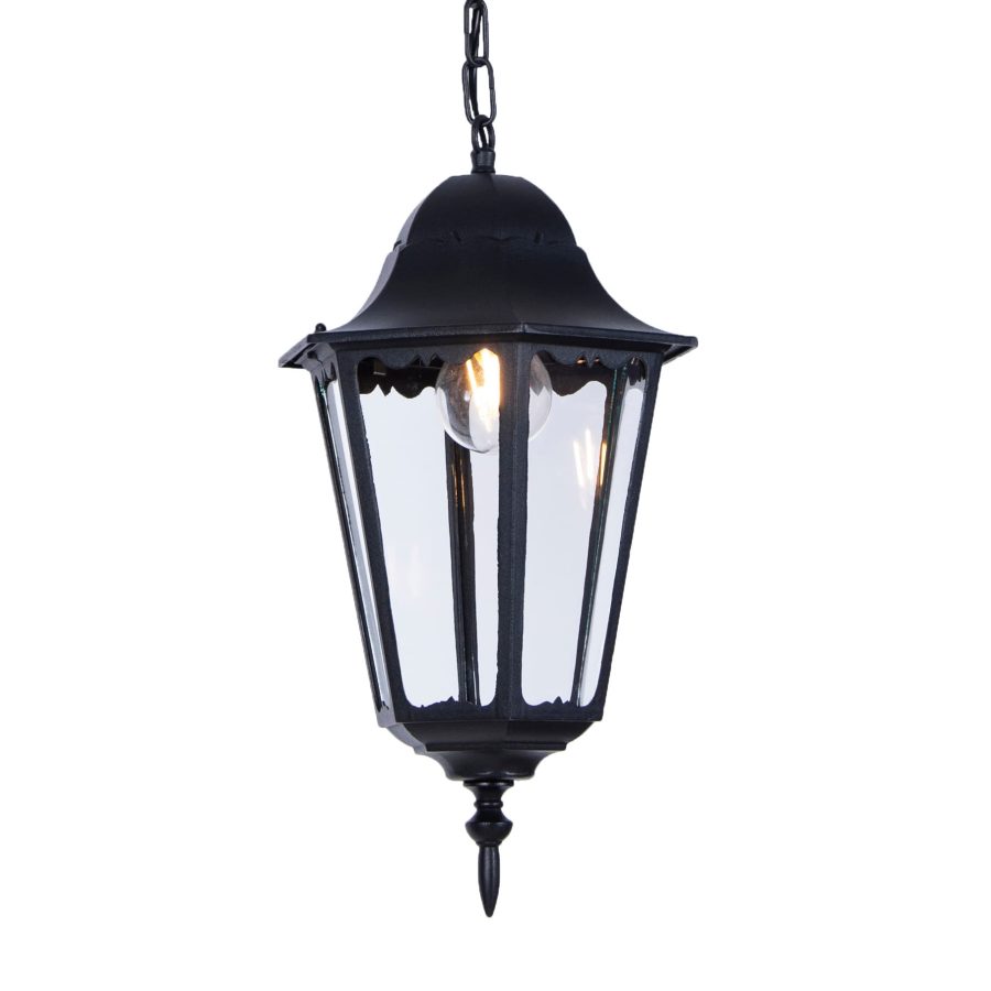 Suspensie de exterior K-5006H BLACK - LOZANA, Kaja Lighting, Negru