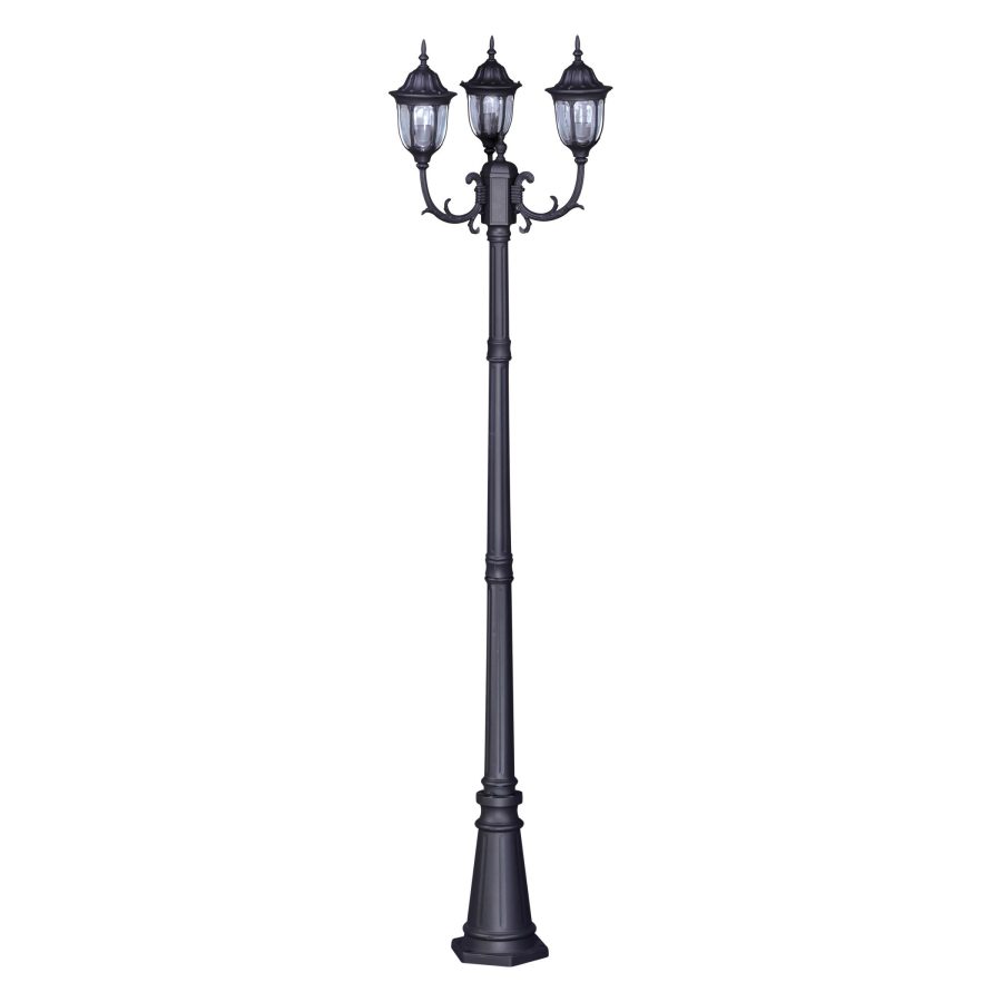 Stâlp de exterior K-7007A2/3N BLACK - VASCO, Kaja Lighting, Negru