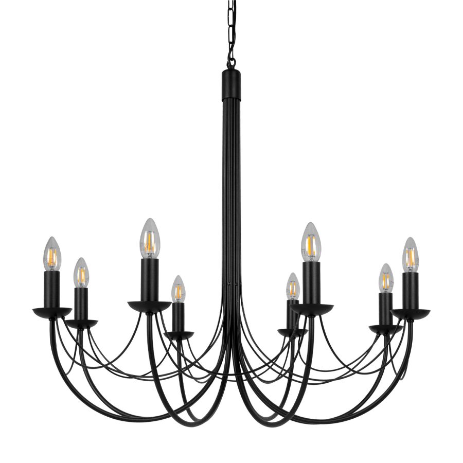 Suspensie de interior K-3521 - PERSEO, Kaja Lighting, Negru