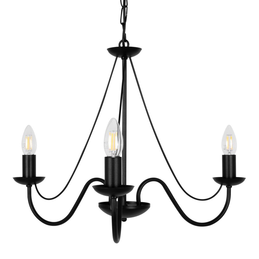 Suspensie de interior K-3990 - BARTEZ, Kaja Lighting, Negru