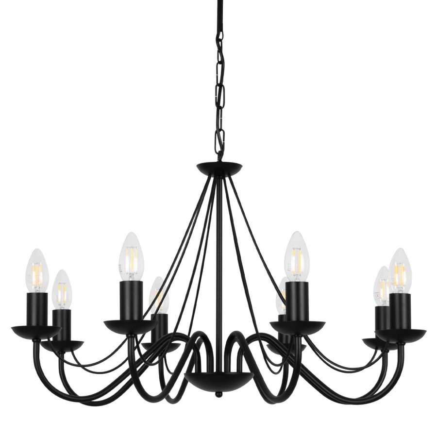 Suspensie de interior K-3992 - BARTEZ, Kaja Lighting, Negru