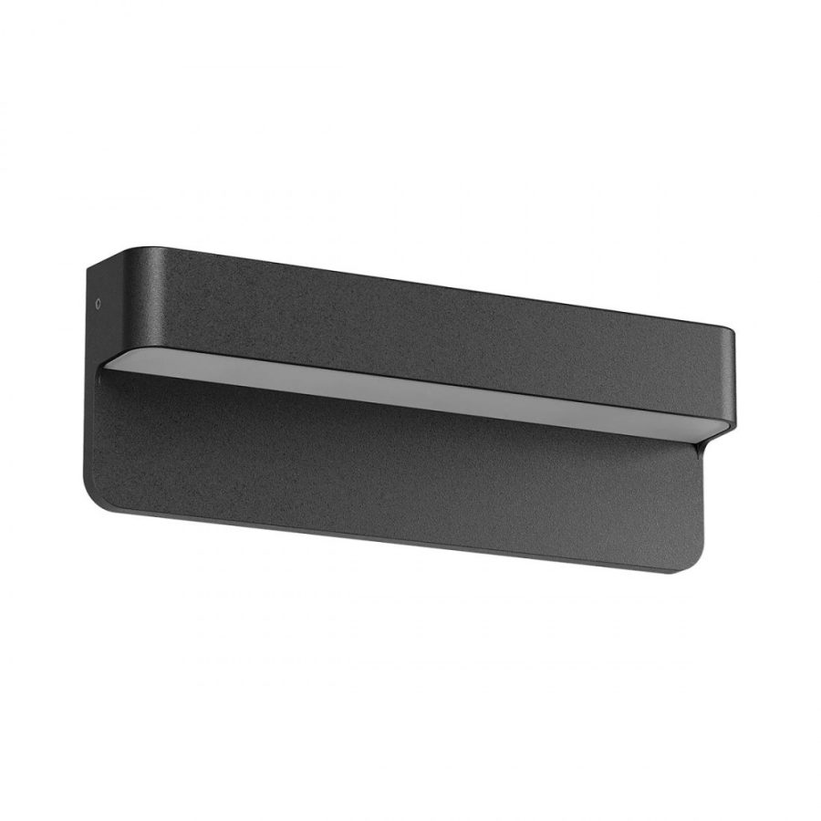 Aplica exterior tip steplight Kant, negru mat, LED CCT, 4.5W, 264 lumeni, 2700K/3000K, IP65, 91024