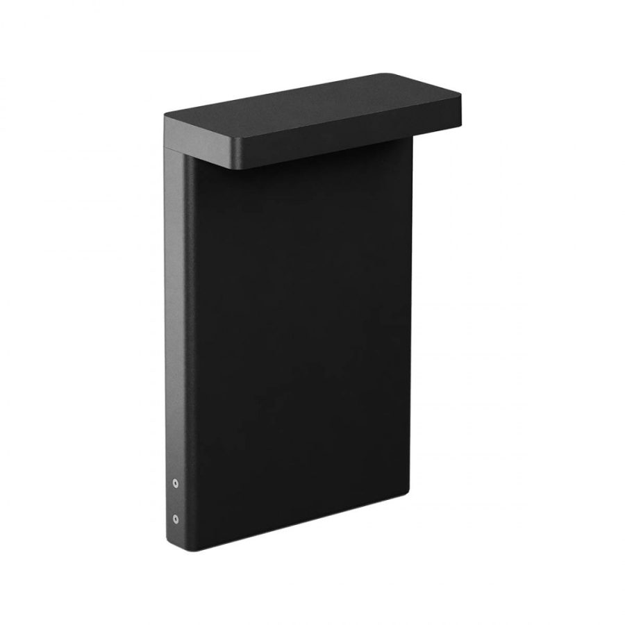 Stalp exterior Kant, negru mat, LED, 15W, 1011 lumeni, 2700K/3000K, IP65, H.35 cm, 91034