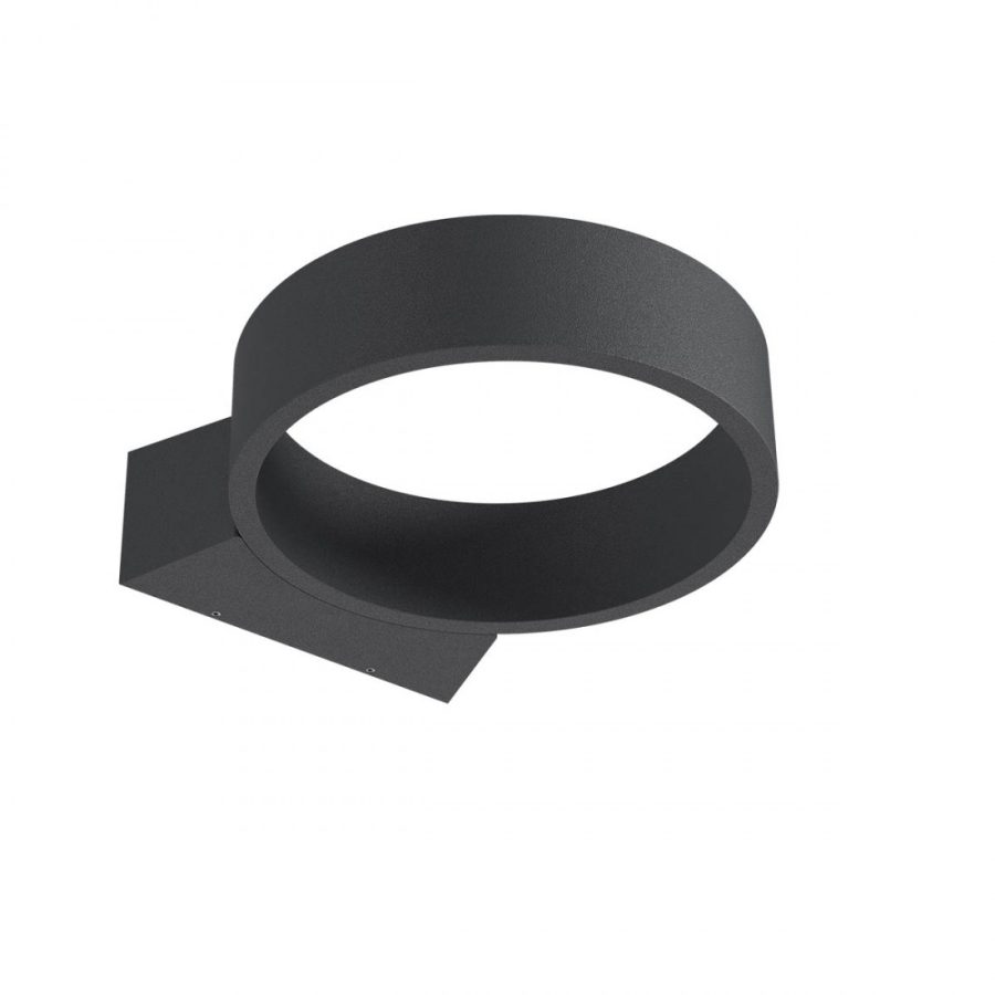 Aplica exterior Oniro, gri inchis, LED, 8W, 715 lumeni, alb cald 3000K, IP65, 91062