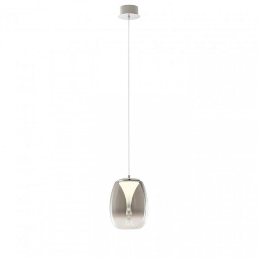Suspensie Redo Drop, negru, LED, 8W, 560 lumeni, alb cald 3000K, D.20 cm, 01-3628